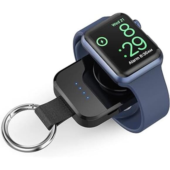 Portable Wireless Charger for Apple Watch Series 9/8/UItra/7/6/5/4/3/2/SE/Nike - Picture 7 of 7